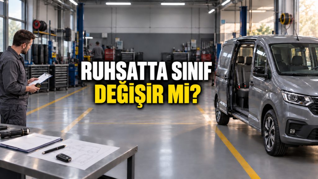 Kamyoneti Hususi Otomobile Çevirme