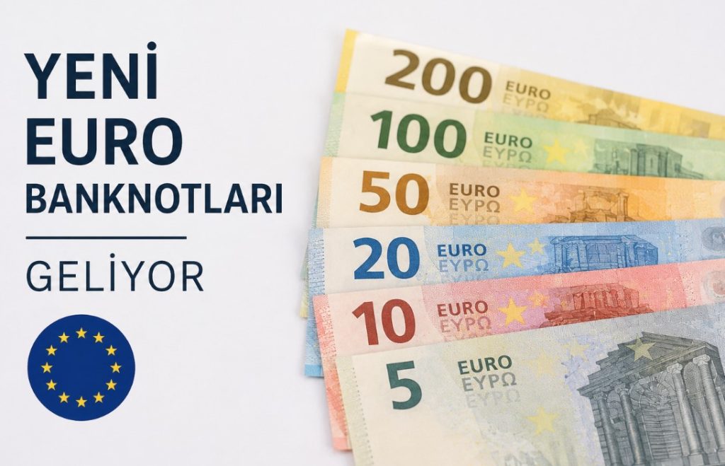 Yeni Euro Banknotları Geliyor