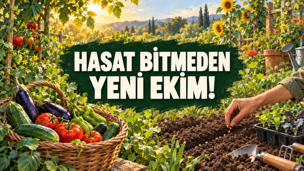 Ağustos Ayında Bahçeye Ne Ekilir?
