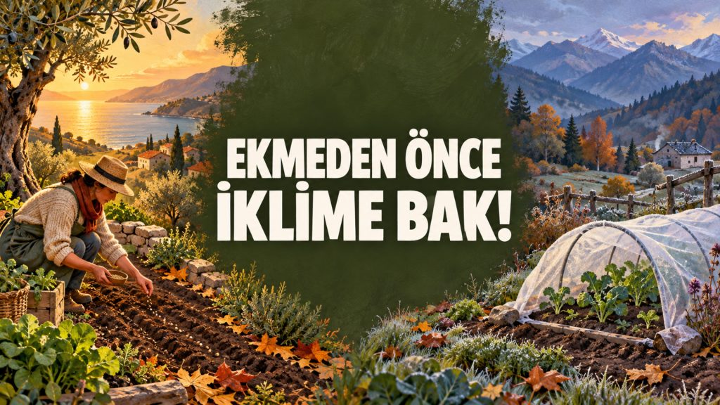 Ekim Ayında Bahçeye Ne Ekilir?
