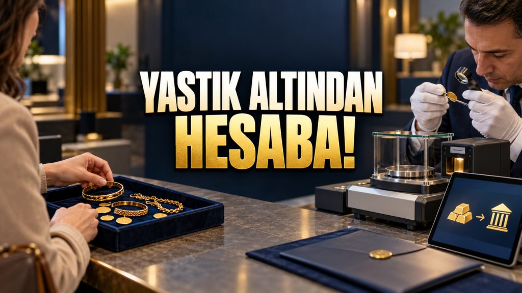 Evdeki Altınlar Altın Hesabına Nasıl Yatırılır?